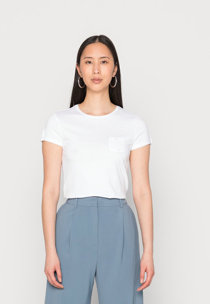 T Chemises Anna Field BASIC Blanche Femme | RRK-8516780